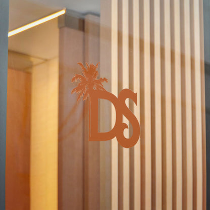 DS Palm Logo Die-Cut Sticker — Tropical Monogram Decal