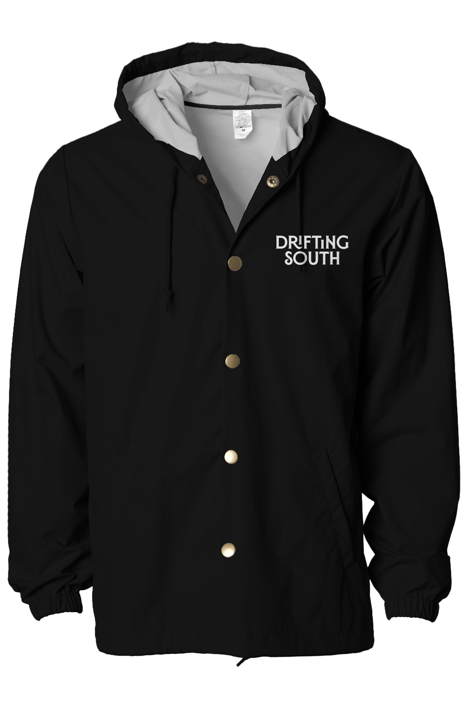 Water-Resistant Hooded Windbreaker California Chile 
